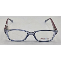 LIMITED TOO L100 GLASSES BLUE FRAMES 46-17-130 WOMENS EYEGLASSES