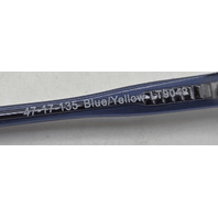 LIMITED TOO LT9042 GLASSES BLUE/YELLOW FRAMES 47-17-135 UNISEX EYEGLASSES