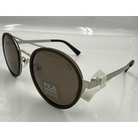 FILA SF8494 145 IN SOFT MATTE GRAY 52-22-145 MENS POLARIZED SUNGLASSES NEW