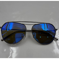 JOSE FELICIANO HIGH HEEL IN GUNMETAL 618 58-14-150 MEN'S POLARIZED SUNGLASSES