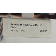 SCHUBACH ORIGINALS SS-115 GLASSES BLUE FRAMES 56-17-145 UNISEX ADULTS EYEGLASSES