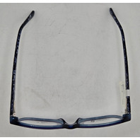 SCHUBACH ORIGINALS CHIC JUSTINE GLASSES BLUE FRAMES 57-17-150 WOMENS EYEGLASSES