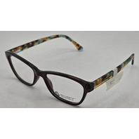 SCHUBACH ORIGINALS VE TE JUICE GLASSES BROWN FRAMES 51-16-135 WOMENS EYEGLASSES