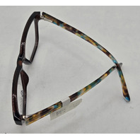 SCHUBACH ORIGINALS VE TE JUICE GLASSES BROWN FRAMES 51-16-135 WOMENS EYEGLASSES