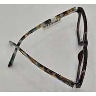 SCHUBACH ORIGINALS VE TE JUICE GLASSES BROWN FRAMES 51-16-135 WOMENS EYEGLASSES