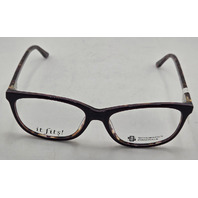 SCHUBACH ORIGINALS CHIC KIA GLASSES BURGUNDY FRAMES 56-17-150 WOMENS EYEGLASSES