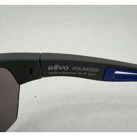 REVO JETT RE167 MEN'S GREY BLUE POLARIZED SUNGLASSES 68-10-130