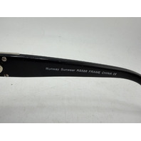 RUNWAY SUNWEAR VE RS588 BLACK FRAME 59-17-130 WOMEN'S SUNGLASSES BRAND NEW