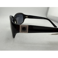 RUNWAY SUNWEAR VE RS588 BLACK FRAME 59-17-130 WOMEN'S SUNGLASSES BRAND NEW