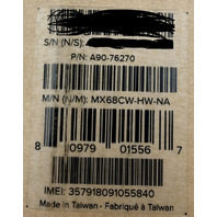 CISCO MERAKI MX68CW-HW-NA A90-76270 LTE SECURITY FIREWALL APPLIANCE - UNCLAIMED