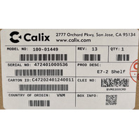 CALIX 000-00372 E7-2 CHASSIS/HARDWARE FIELD INSTALL KIT 100-01449 100-01830