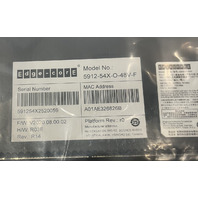 EDGE-CORE AS5912-54X 54-PT 10G FIBER ETHERNET SWITCH 5912-54X-O-48V-F BARE-METAL