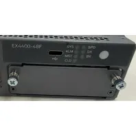 JUNIPER NETWORKS EX4400-48F-S 4X UPLINK 10/25GBE 48 PT LAYER 3 ETHERNET SWITCH