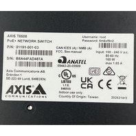 AXIS T8508 POE+ NETWORK SWITCH 01191-004