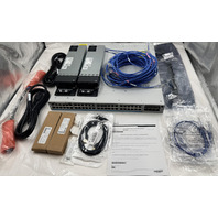 CISCO C9300-48UXM-E 48 PORT MANAGED ETHERNET NETWORK SWITCH W/C9300-NM-8X