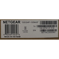 NETGEAR GS324P 24-PORT GIGABIT POE+ UNMANAGED SWITCH 190W GS324P-100NAS