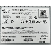 CISCO FIREPOWER 1010 NGFW SECURITY APPLIANCE FPR1010-NGFW-K9