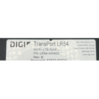 DIGI LR54-AW403 CELLULAR ETHERNET MODEM/WIRELESS ROUTER