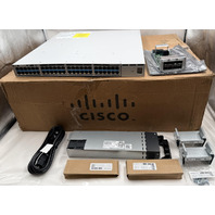 CISCO CATALYST C9300 C9300X-48HX-M V01 MERAKIT 48-PORT SWITCH W/ C9300X-NM-8Y
