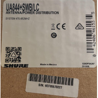 SHURE UA844+SWB/LC ANTENNA/POWER DISTRIBUTION SYSTEM 470-952MHZ