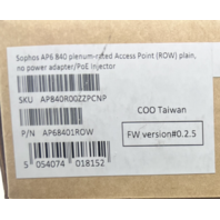 SOPHOS AP6 840 PLENUM-RATED ROW WIFI 6E WIRELESS ACCESS POINT AP68401ROW
