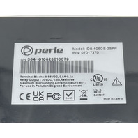 PERLE IDS-106GE-2SFP INDUSTRIAL MANAGED GIGABIT ETHERNET SWITCH 07017370