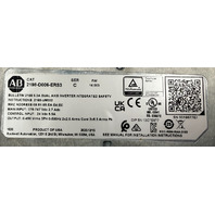 ALLEN-BRADLEY KINETIX 5700 2198-D006-ERS3 SERVO DRIVE DUAL AXIS INVERTER