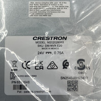 CRESTRON DM-NVX-E20 4K60 4:2:0 NETWORK AV ENCODER M202028003 6511648