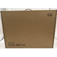 CISCO MERAKI MS150-48FP-4X 48-PORT POE MANAGED ETHERNET SWITCH - UNCLAIMED