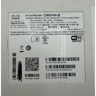 CISCO CATALYST WIRELESS CW9164XI-B SERIES WI-FI 6E ACCESS POINT