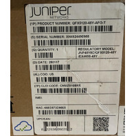 JUNIPER QFX5120-48Y QFX5120-48Y-AFO-T 48 PORT 3 LAYER ETHERNET SWITCH