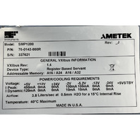 VTI INSTRUMENTS/AMETEK SMP1200 12-SLOT HIGH-POWER VXI MAINFRAME 70-0142-000R