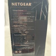 NETGEAR M4250-10G2F AV LINE 12-PORT POE+ MANAGED GIGABIT SWITCH GSM4212P-100NAS