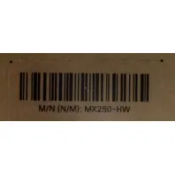 CISCO MERAKI MX250-HW CLOUD MANAGED SECURITY APPLIANCE - UNCLAIMED