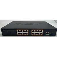 BV-TECH POE-SW1602G 16-PORT GIGABIT POE+ ETHERNET UPLINK NETWORK SWITCH 