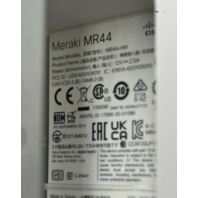 CISCO MERAKI MR44-HW CLOUD-MANAGED WI-FI 6 WIRELESS ACCESS POINT UNCLAIMED