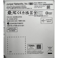 JUNIPER NETWORKS MIST AP34-US WIRELESS ACCESS POINT WI-FI-6E
