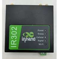 INHAND NETWORKS INROUTER302 FQ33-WLAN-IO INDUSTRIAL 4G LTE ROUTER UNCLAIMED