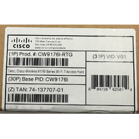 CISCO CATALYST 9176 SERIES CW9176I-RTG MERAKI WI-FI 7 WIRELESS ACCESS POINT