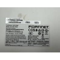 FORTINET FORTISWITCH 124F-FPOE 24 PORT GIGABIT EITHERNET SWITCH UNREGISTERED