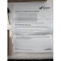RUCKUS ICX 8200-C08ZP ENTERPRISE COMPACT SWITCH 100-240V 50/60HZ BRAND NEW
