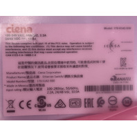 CIENA 5142 170-5142-930 SERVICE AGGREGATION ETHERNET SWITCH REVISION 014