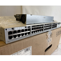 CISCO CATALYST C9300-48P-M V02 48-PORT POE+ NETWORK SWITCH W/PSU - UNCLAIMED