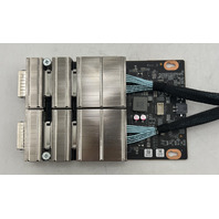 NVIDIA CONNECTX BOARD WITH 2 PORT OSFP ADAPTERS