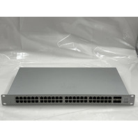 CISCO MERAKI MS130-48-HW 48-PT GIGABIT CLOUD-MANAGED SWITCH A90-114008 UNCLAIMED