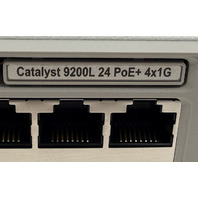 CISCO CATALYST 9200L C9200L-24P-4G-E 24-PORT POE+ 4X1G NETWORK ESSENTIALS SWITCH