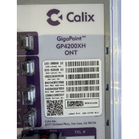 CALIX GIGAPOINT GP4200XHONT OPTICAL NETWORK TERMINAL FIBER MODEM 380-00797 R10