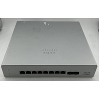 CISCO MERAKI MS120-8FP-HW GIGABIT ETHERNET SWITCH UNCLAIMED 100-240V 50-60HZ