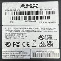 AMX AMX-PR-WP-412 HDMI WINDOWING PROCESSOR AUDIO/VIDEO TRANSMITTER
