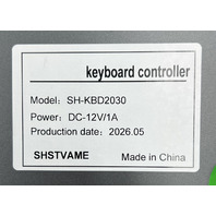 SHENGHUA VISION SH-KBD2030 NETWORK VIDEO CAMERA CONTROL KEYBOARD CONTROLLER